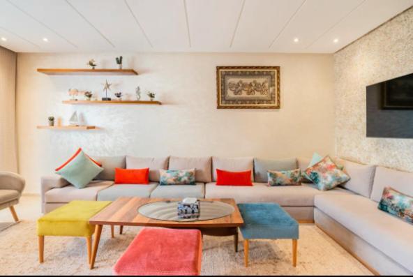 Appart 100 M2 Haut Standing En Bord De Mer Casablanca Buitenkant foto
