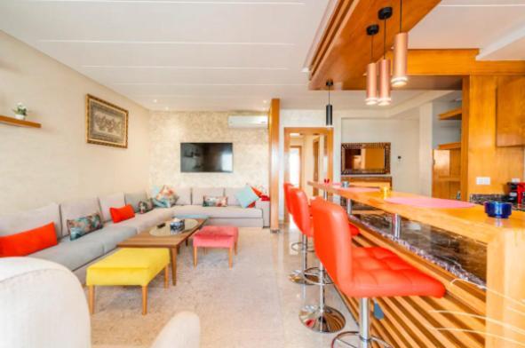 Appart 100 M2 Haut Standing En Bord De Mer Casablanca Buitenkant foto