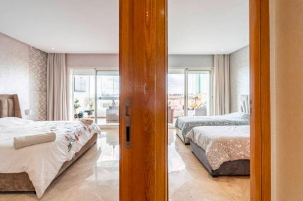 Appart 100 M2 Haut Standing En Bord De Mer Casablanca Buitenkant foto